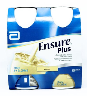 ENSURE PLUS BANANA 4 BOTTIGLIE DA 200 ML - Farmacia Bartoli