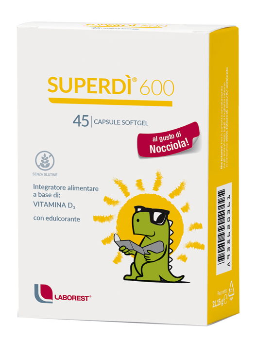 SUPERDI' 600 45 CAPSULE - Farmacia Bartoli