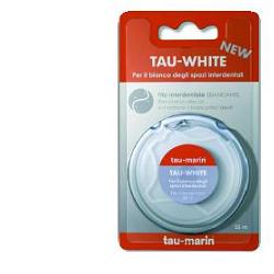 TAUMARIN FILO INTERDENTALE TAU WHITE 25 MT - Farmacia Bartoli