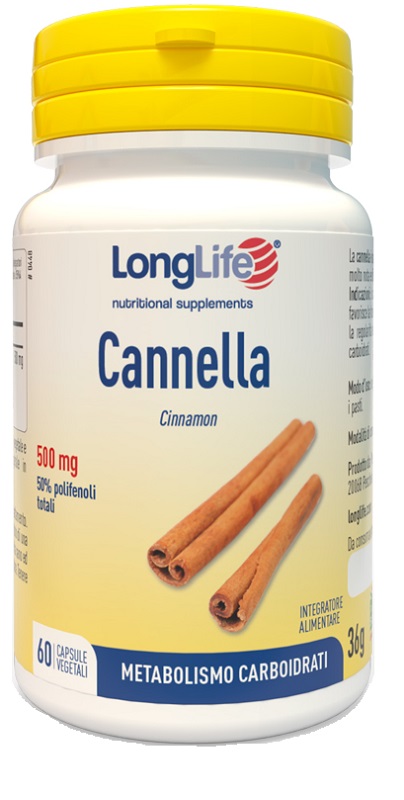 LONGLIFE CANNELLA 60 CAPSULE - Farmacia Bartoli