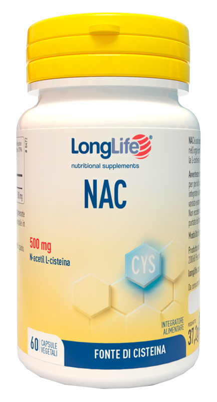LONGLIFE NAC 60 CAPSULE VEGETALI - Farmacia Bartoli