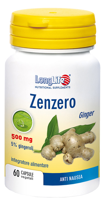 LONGLIFE ZENZERO 60 CAPSULE VEGETALI - Farmacia Bartoli
