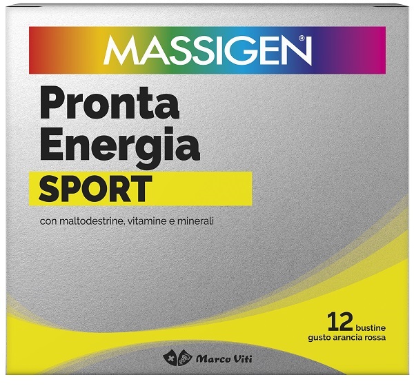 MASSIGEN SPORT PRONTA ENERGIA 12 BUSTINE - Farmacia Bartoli