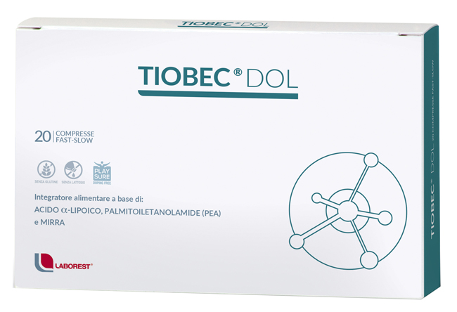 TIOBEC DOL 20 COMPRESSE DA 1455 MG - Farmacia Bartoli