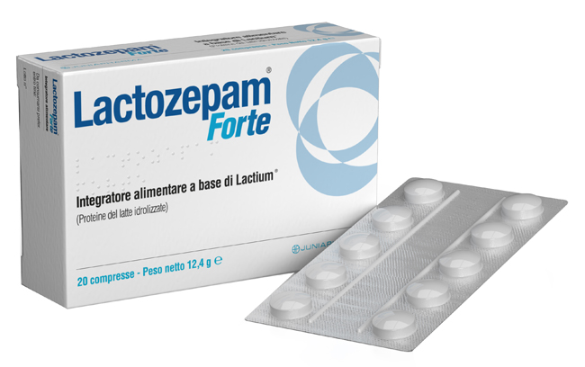 LACTOZEPAM FORTE 20 COMPRESSE - Farmacia Bartoli
