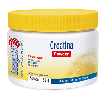 LONGLIFE CREATINA POWDER 150 G - Farmacia Bartoli