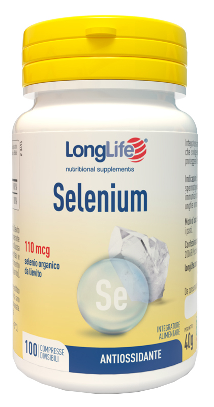 LONGLIFE SELENIUM 100 COMPRESSE DIVISIBILI - Farmacia Bartoli