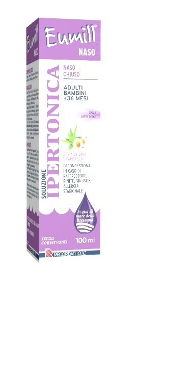EUMILL NASO SPRAY SOLUZIONE IPERTONICA 100 ML - Farmacia Bartoli