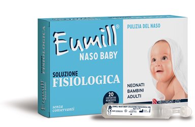 EUMILL NASO BABY SOLUZIONE FISIOLOGICA 20 MONODOSE 5 ML - Farmacia Bartoli