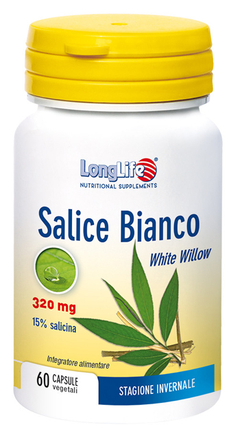 LONGLIFE SALICE BIANCO 60 CAPSULE VEGETALI - Farmacia Bartoli