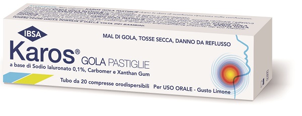KAROS GOLA 20 PASTIGLIE ORODISPERSIBILI - Farmacia Bartoli
