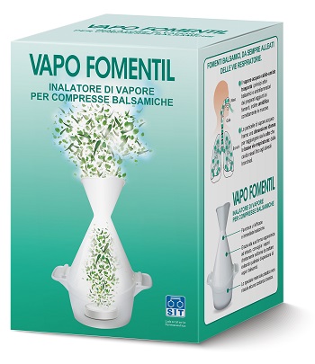VAPO FOMENTIL INALATORE DI VAPORE PER COMPRESSE BALSAMICHE - Farmacia Bartoli