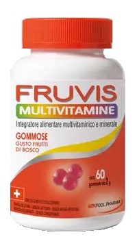 FRUVIS MULTIVITAMINE GOMMOSE 60 GELATINE DA 2 G - Farmacia Bartoli