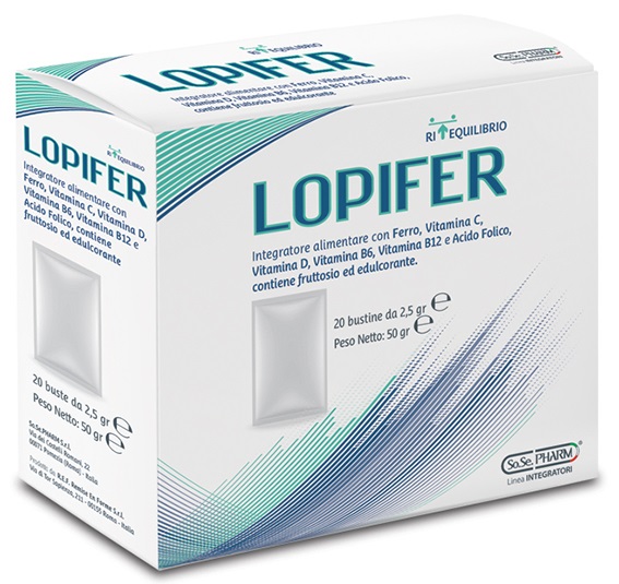 LOPIFER 20 BUSTINE - Farmacia Bartoli