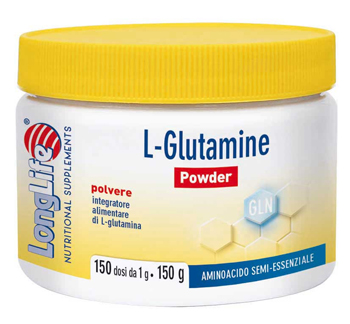 LONGLIFE L-GLUTAMINE POWDER 150 G - Farmacia Bartoli