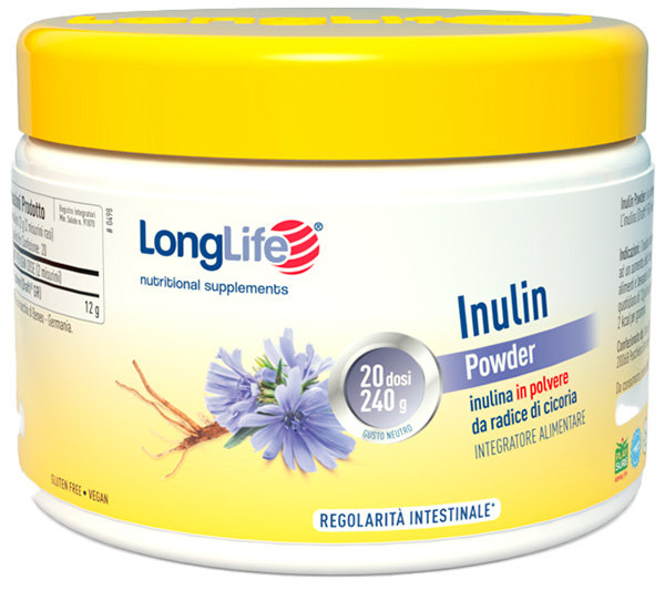 LONGLIFE INULINA POWDER 240 G - Farmacia Bartoli