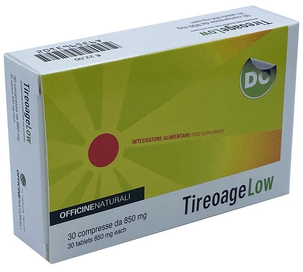 TIREOAGE LOW 30 COMPRESSE 850 MG - Farmacia Bartoli