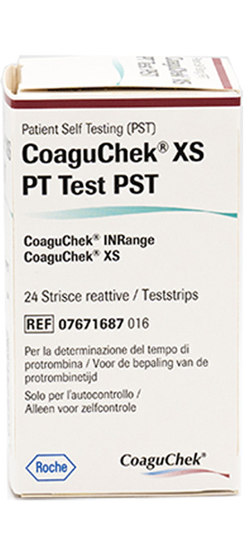 COAGUCHEK XS PT PST 24 STRISCE TEST - Farmacia Bartoli