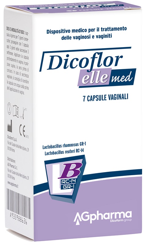 DICOFLOR ELLE MED 7 CAPSULE VAGINALI - Farmacia Bartoli