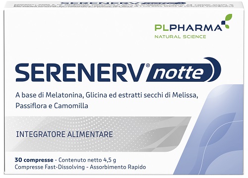 SERENERV NOTTE 30 COMPRESSE - Farmacia Bartoli