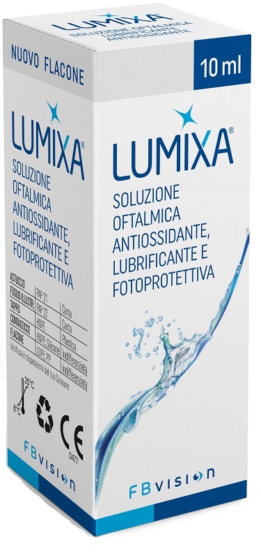 LUMIXA SOLUZIONE OFTALMICA LUBRIFICANTE ANTIOSSIDANTE 10 ML - Farmacia Bartoli