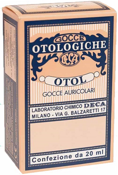 OTOL GOCCE AURICOLARI 20 ML - Farmacia Bartoli