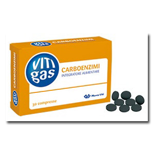 VITIGAS CARBOENZIMI 30 COMPRESSE - Farmacia Bartoli