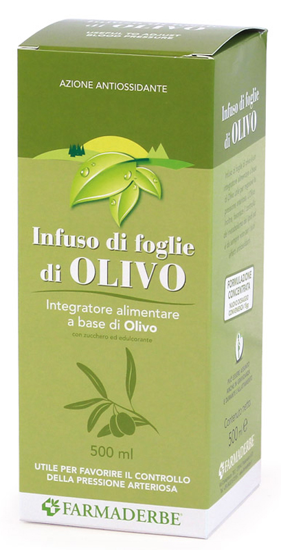 OLIVO INFUSO FOGLIE 500 ML - Farmacia Bartoli