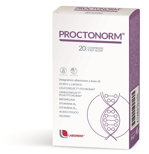 PROCTONORM 20 COMPRESSE - Farmacia Bartoli