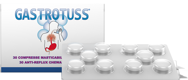 GASTROTUSS ANTIREFLUSSO 30 COMPRESSE MASTICABILI - Farmacia Bartoli