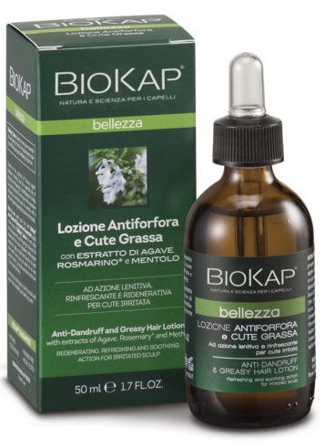 BIOKAP BELLEZZA LOZIONE ANTIFORFORA E CUTE GRASSA 50 ML BIOSLINE - Farmacia Bartoli