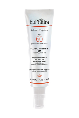 EUPHIDRA KALEIDO UV SYSTEM MINERAL CREMA SOLARE VISO 60 DM - Farmacia Bartoli