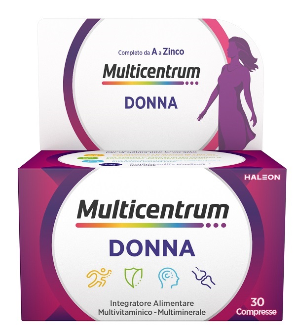 MULTICENTRUM DONNA 30 COMPRESSE - Farmacia Bartoli