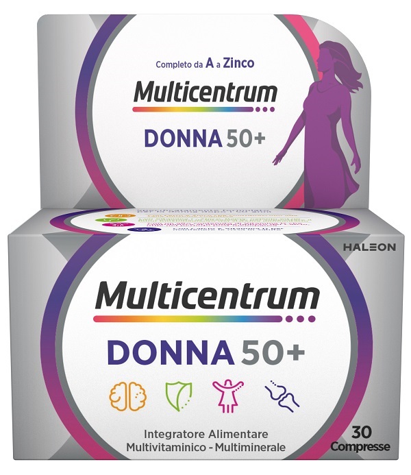 MULTICENTRUM DONNA 50+ 30 COMPRESSE - Farmacia Bartoli