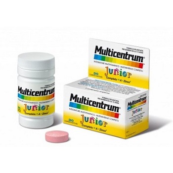 MULTICENTRUM JUNIOR 30 COMPRESSE - Farmacia Bartoli