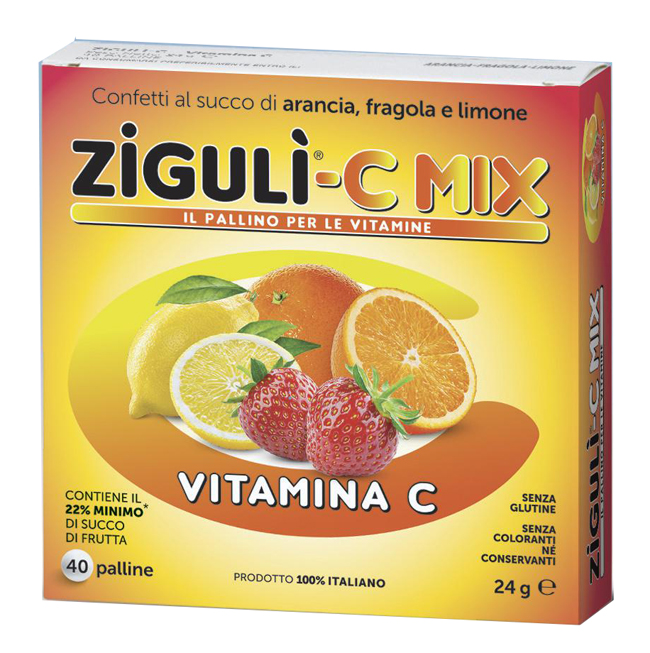 ZIGULI C MIX 40 PALLINE 24 G - Farmacia Bartoli
