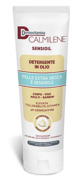 DERMOVITAMINA CALMILENE SENSIOIL DETERGENTE IN OLIO SENZA SAPONE PER PELLE EXTRA SECCA E SENSIBILE 250 ML - Farmacia Bartoli