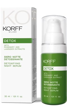 KORFF DETOX SIERO NOTTE DETOSSINANTE 30 ML - Farmacia Bartoli