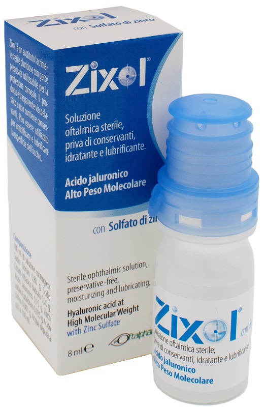 SOLUZIONE OFTALMICA ZIXOL PLURIDOSE 8 ML - Farmacia Bartoli