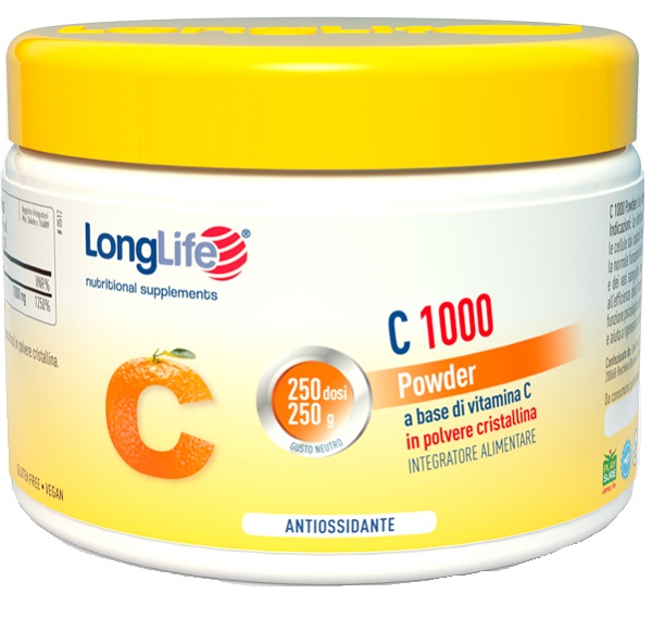 LONGLIFE C POWDER 250 G - Farmacia Bartoli