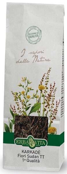 KARKADE' TAGLIO TISANA PRIMA QUALITA' FIORI 100 G - Farmacia Bartoli