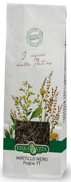 MIRTILLO NERO TAGLIO TISANA FOGLIE 100 G - Farmacia Bartoli