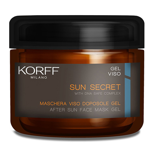KORFF SUN SECRET MASCHERA VISO DOPOSOLE GEL 70 ML - Farmacia Bartoli