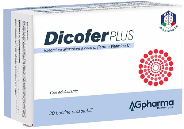 DICOFER PLUS 20 BUSTINE - Farmacia Bartoli