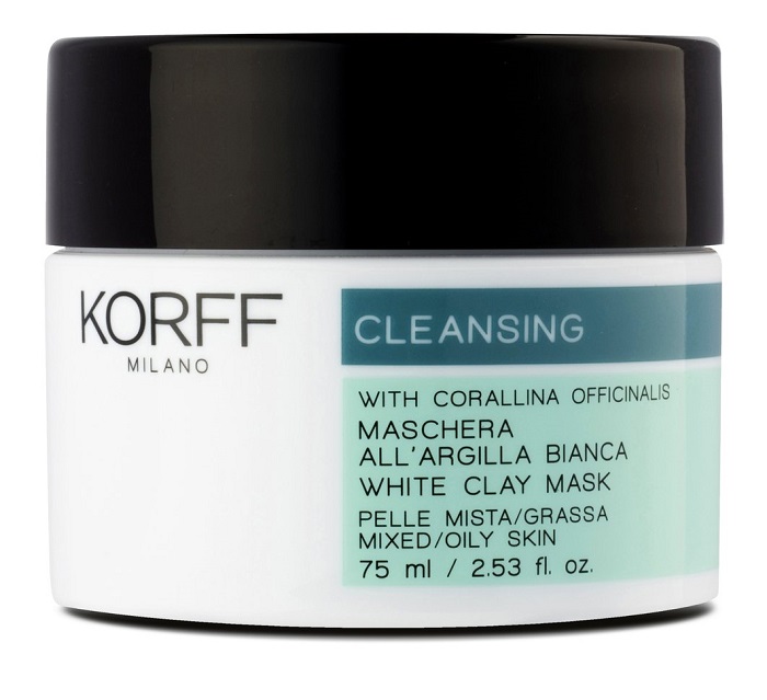 KORFF CLEANSING MASCHERA ARGILLA BIANCA 75 ML - Farmacia Bartoli