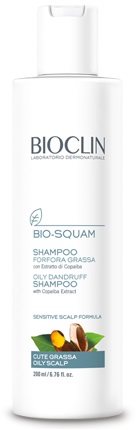 BIOCLIN BIO SQUAM SHAMPOO FORFORA GRASSA 200 ML - Farmacia Bartoli