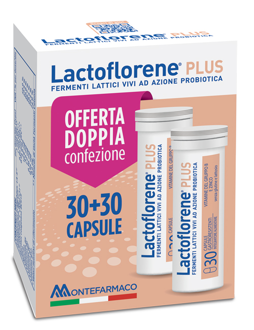 LACTOFLORENE PLUS BIPACK 30 CAPSULE 26,40 G - Farmacia Bartoli