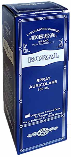 BORAL SPRAY AURICOLARE 100 ML - Farmacia Bartoli