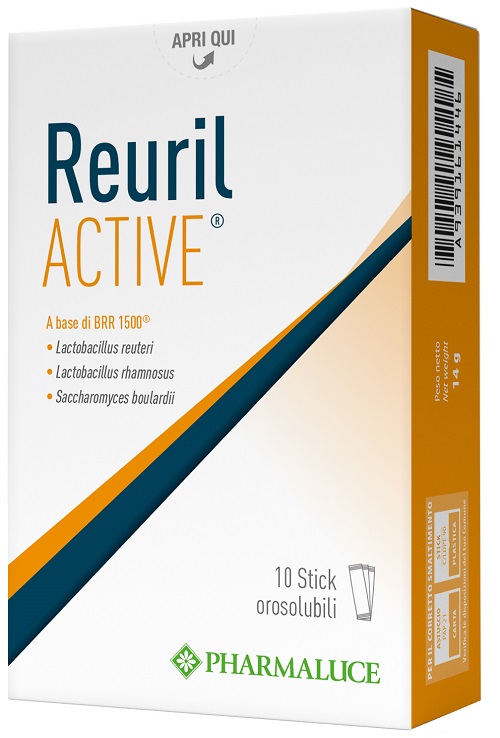 REURIL ACTIVE 10 STICK - Farmacia Bartoli