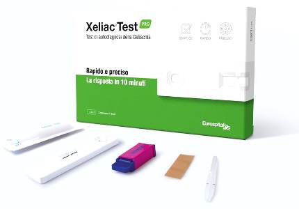 XELIAC TEST PRO DETERMINAZIONE ANTICORPI IGA E IGG ASSOCIATI ALLA MALATTIA CELIACA 1 PEZZO - Farmacia Bartoli